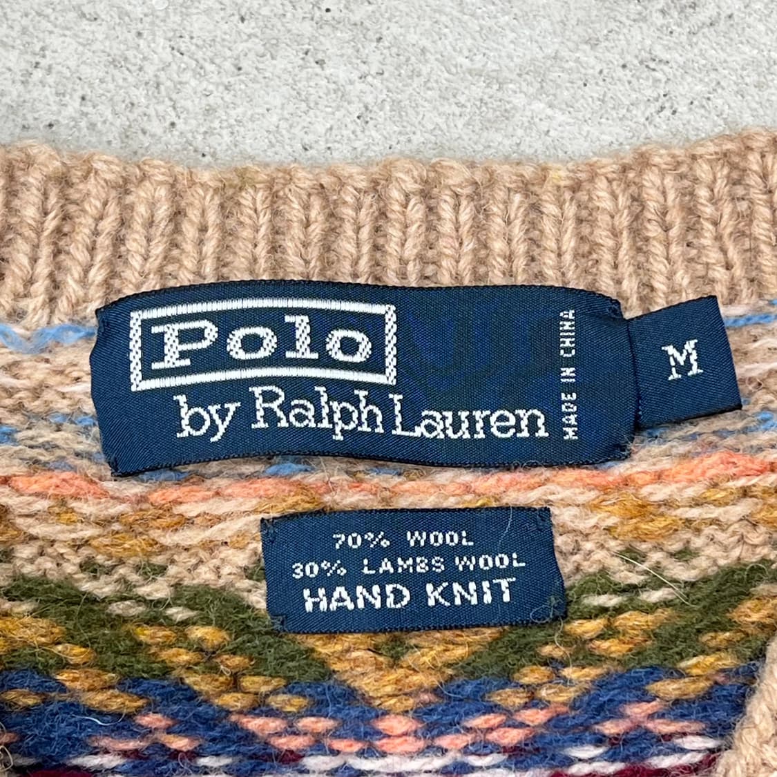 폴로 랄프로렌 페어아일 니트베스트 s09804 상품이미지5