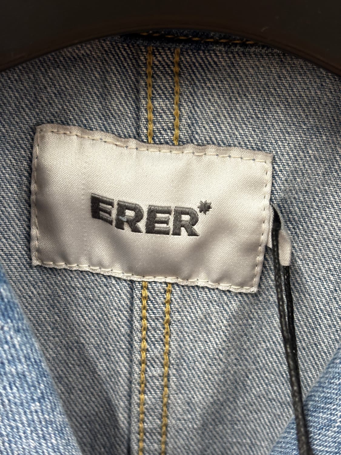 에르에르 데님 반팔 원피스 2XS 상품이미지4