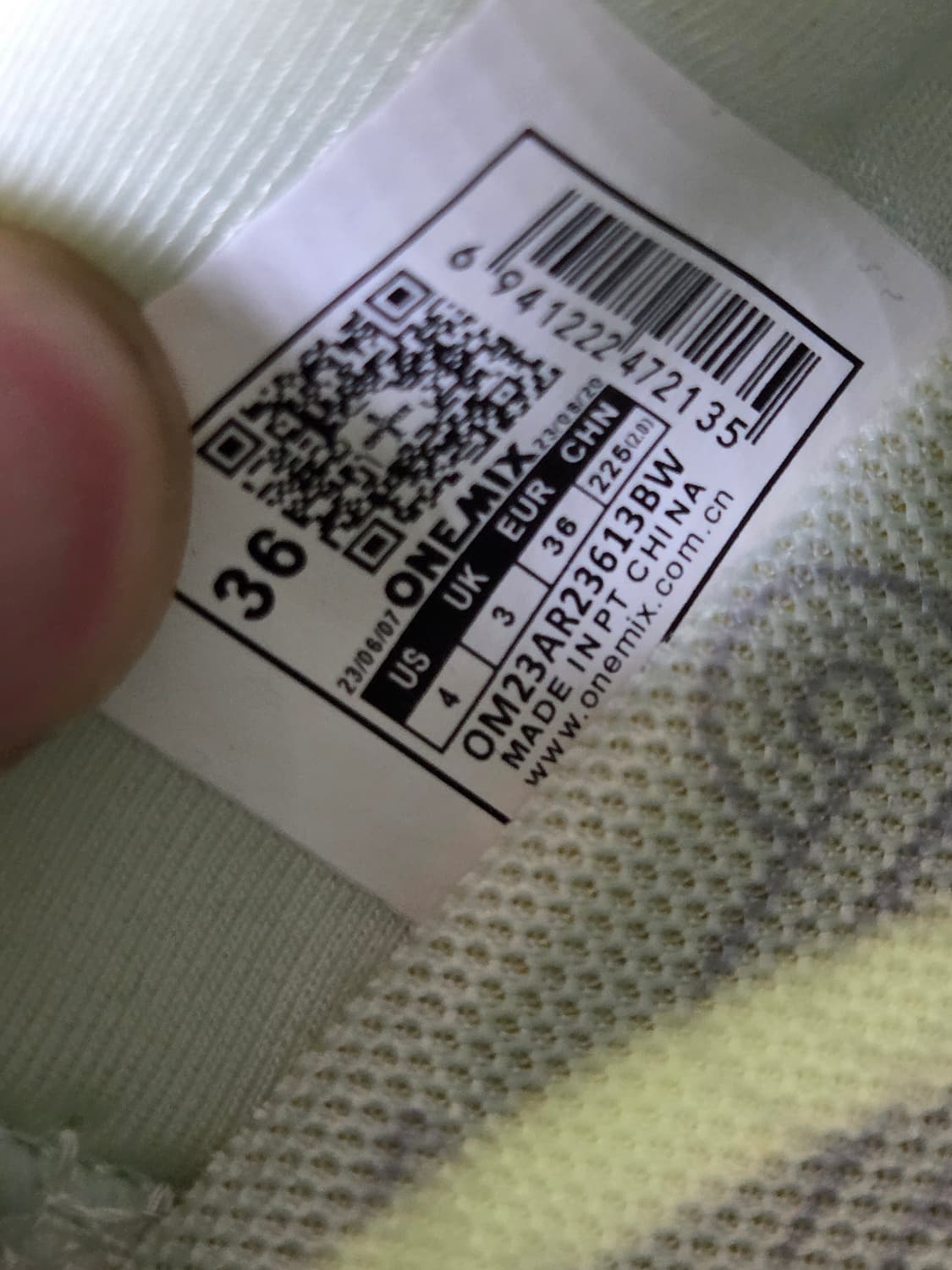 원믹스 경량 러닝화 225 상품이미지9