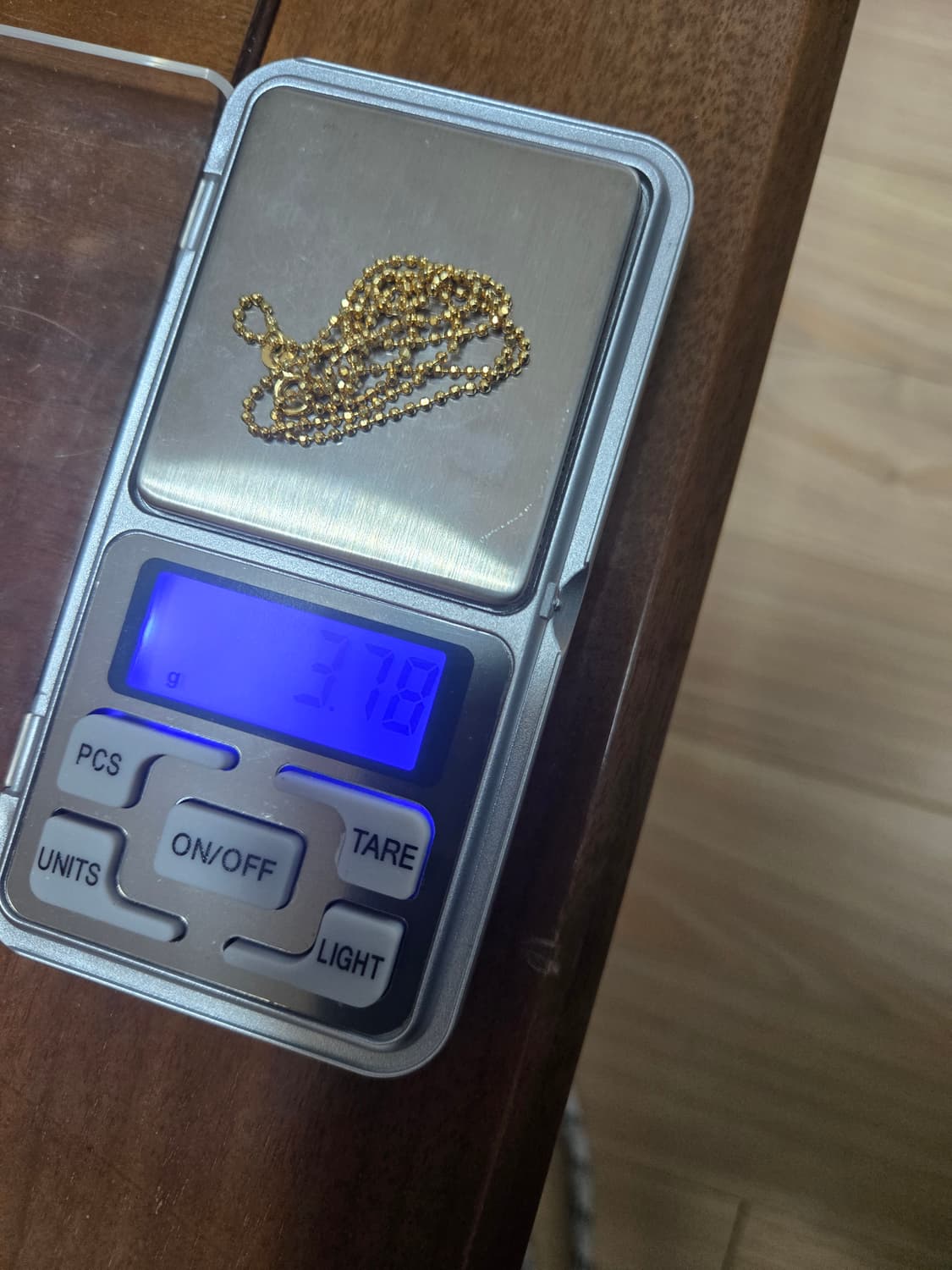 18k 볼 목걸이 41,5센티 상품이미지6