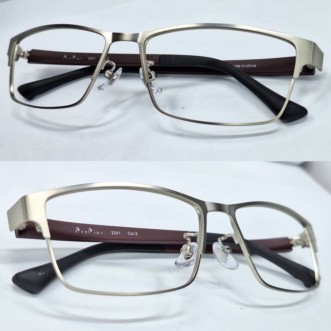 Prepiar 프레피아 2341 비즈니스 클래식 스퀘어 안경테 안경/일본 상품이미지9