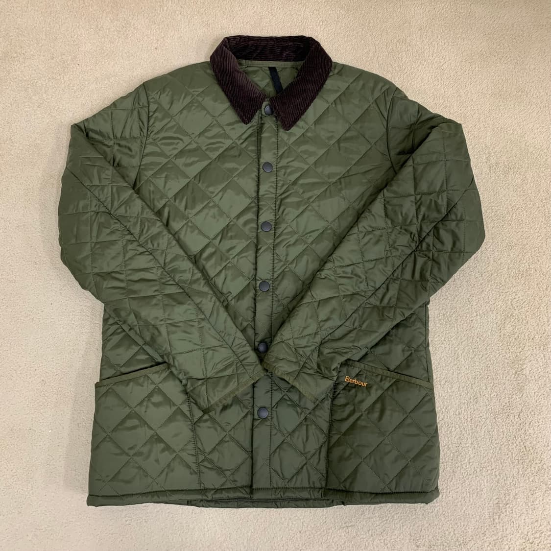 바버 헤리티지 리더스데일 퀼팅자켓(XL/그린) 퀄팅자켓 상품이미지1