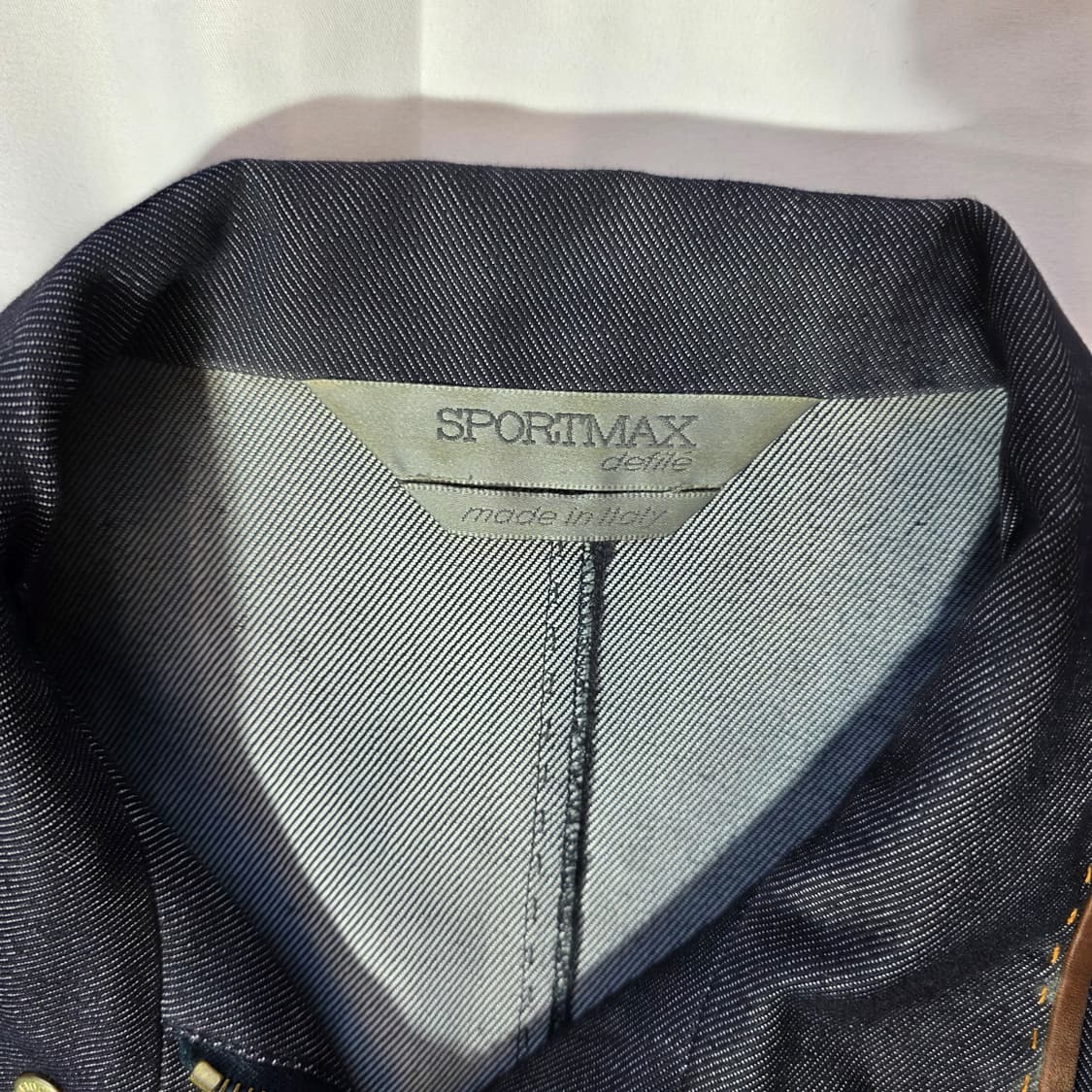 [88-96-160]스포츠막스 SPORTMAX 데님 자켓 상품이미지2