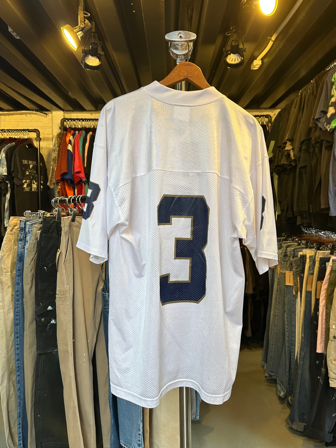 아디다스 NFL 풋볼 Notre Dame 애슬레틱 메쉬 져지 상품이미지2