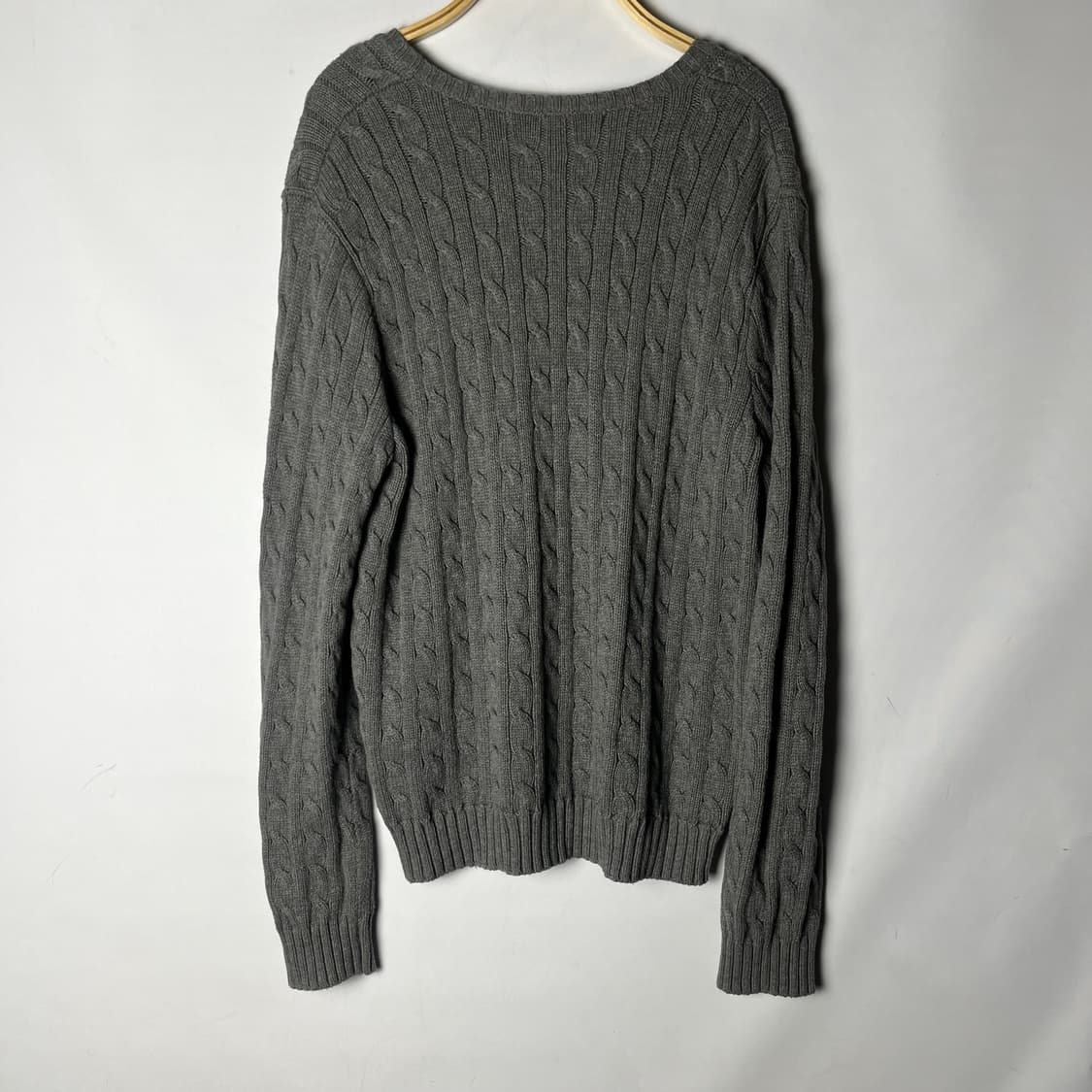 [Ralph Lauren Sport] 랄프로렌 스포츠 꽈배기 브이넥 니트 상품이미지2