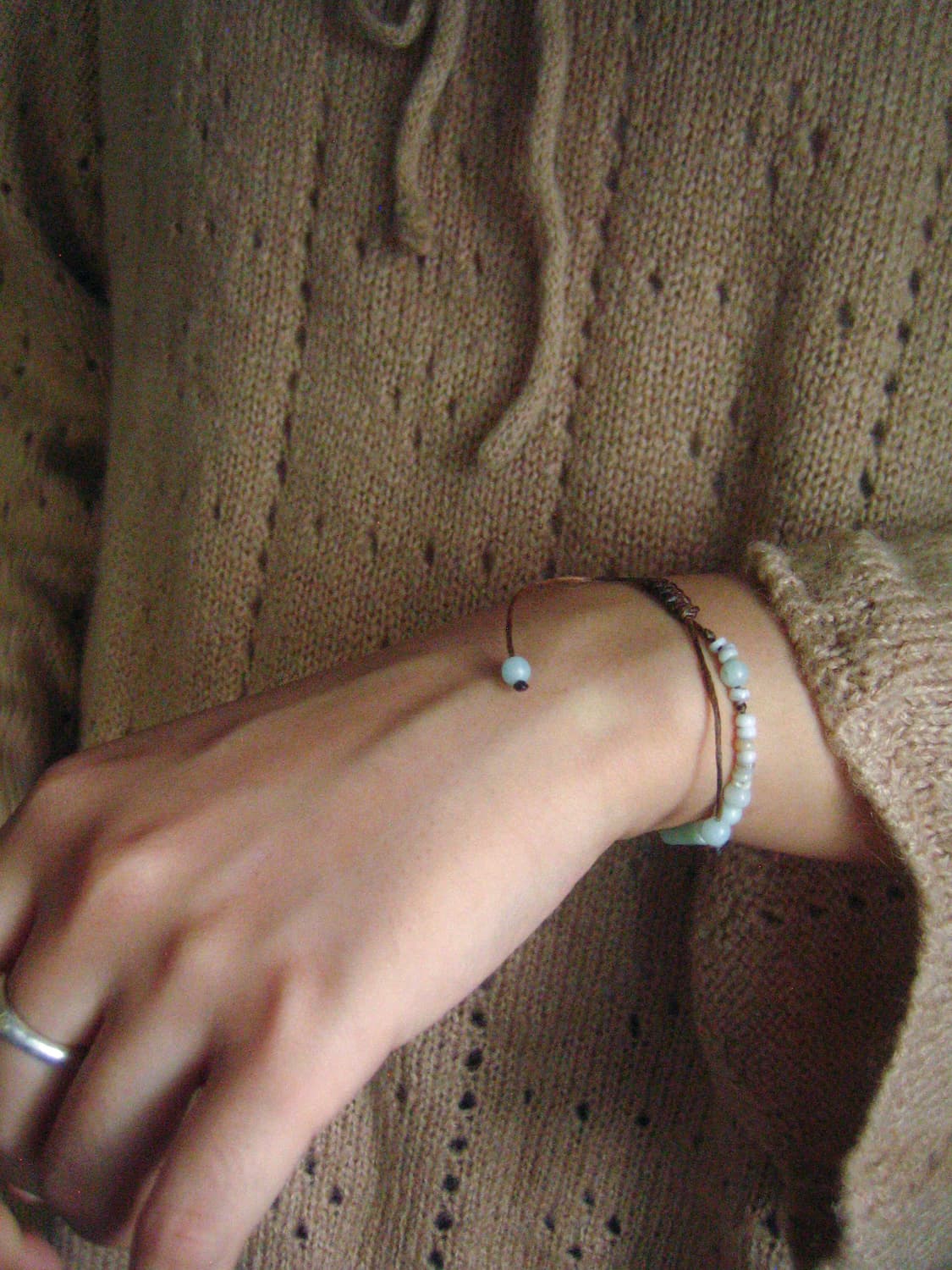 mint silver cross bracelet 민트 실버크로스 팔찌 상품이미지2