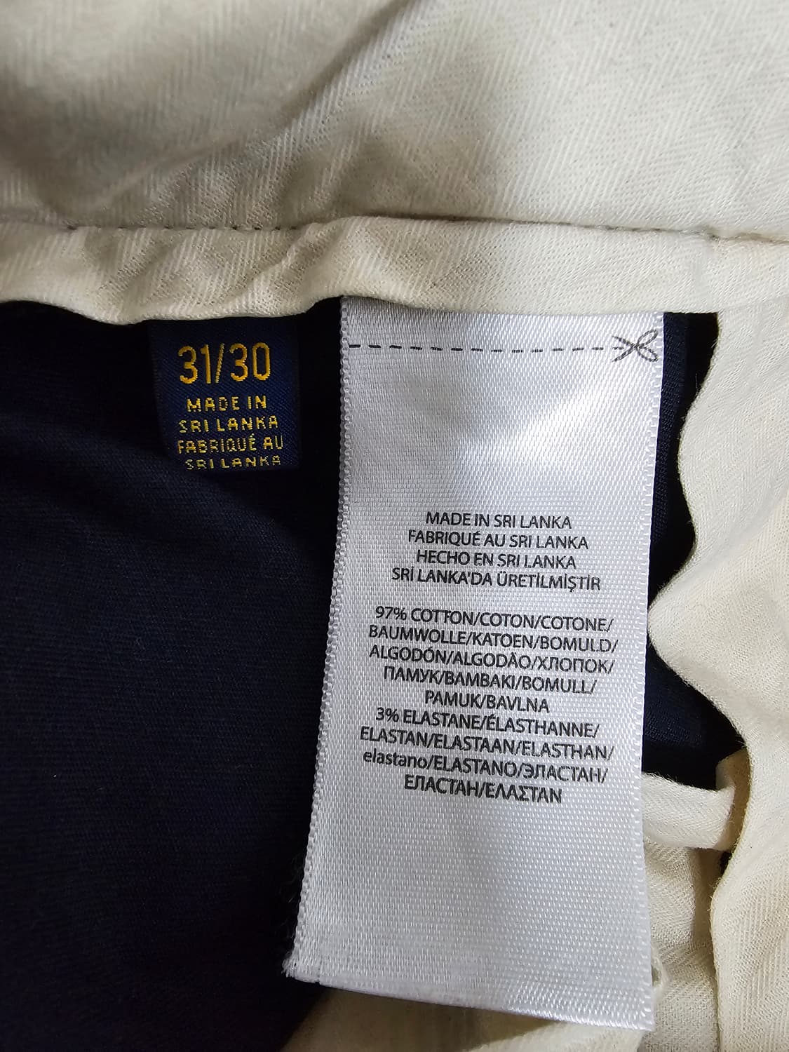 폴로랄프로렌 클래식핏 치노면팬츠 31 상품이미지4