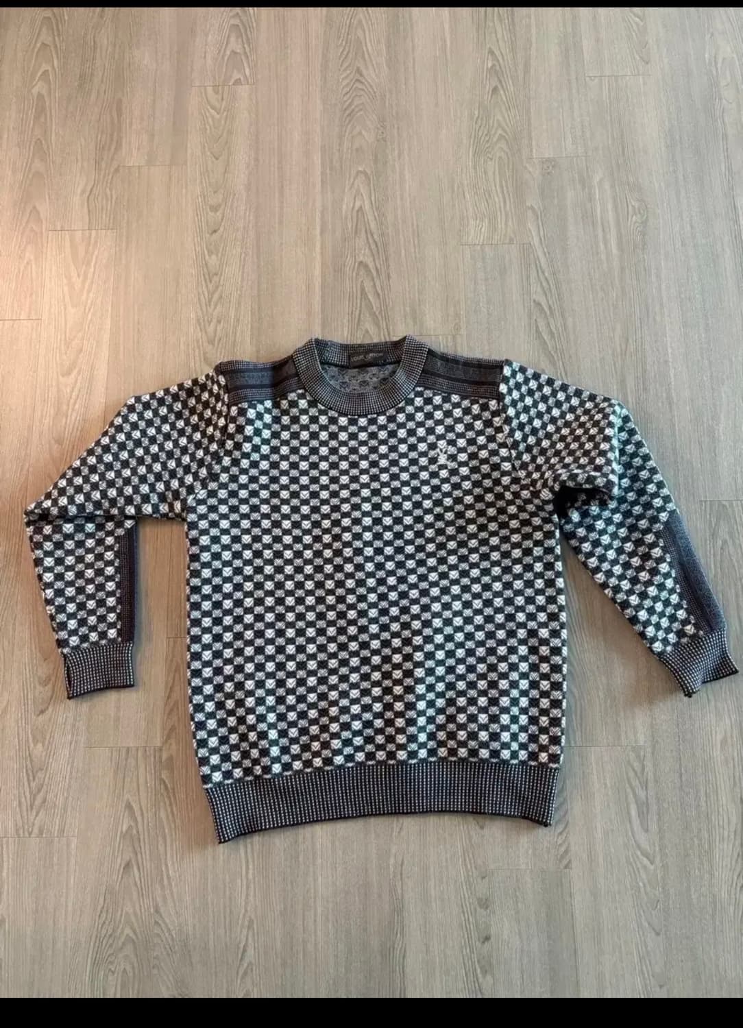 루이비통 체크 니트 상품이미지1