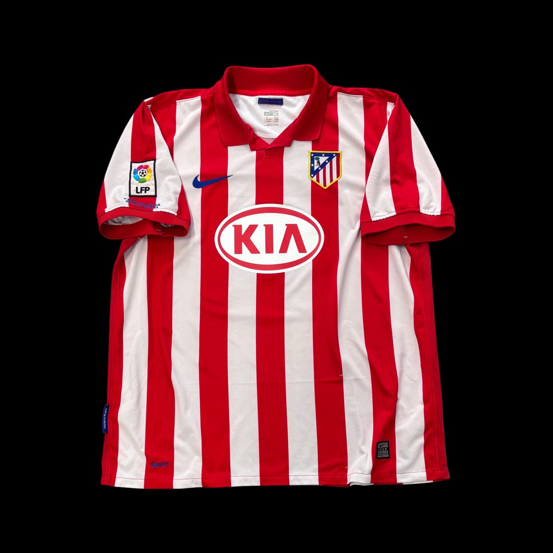 나이키 09 10 아틀레티코 마드리드 홈 아구에로 유니폼 상품이미지2