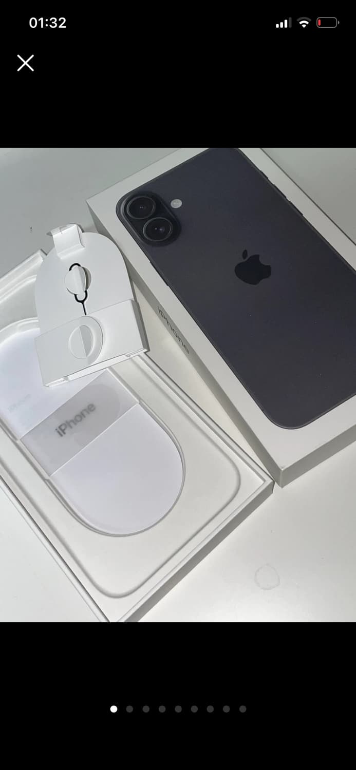 [S급] 아이폰 16 플러스 블랙 128GB (기스 제로/배터리 93%) 상품이미지1