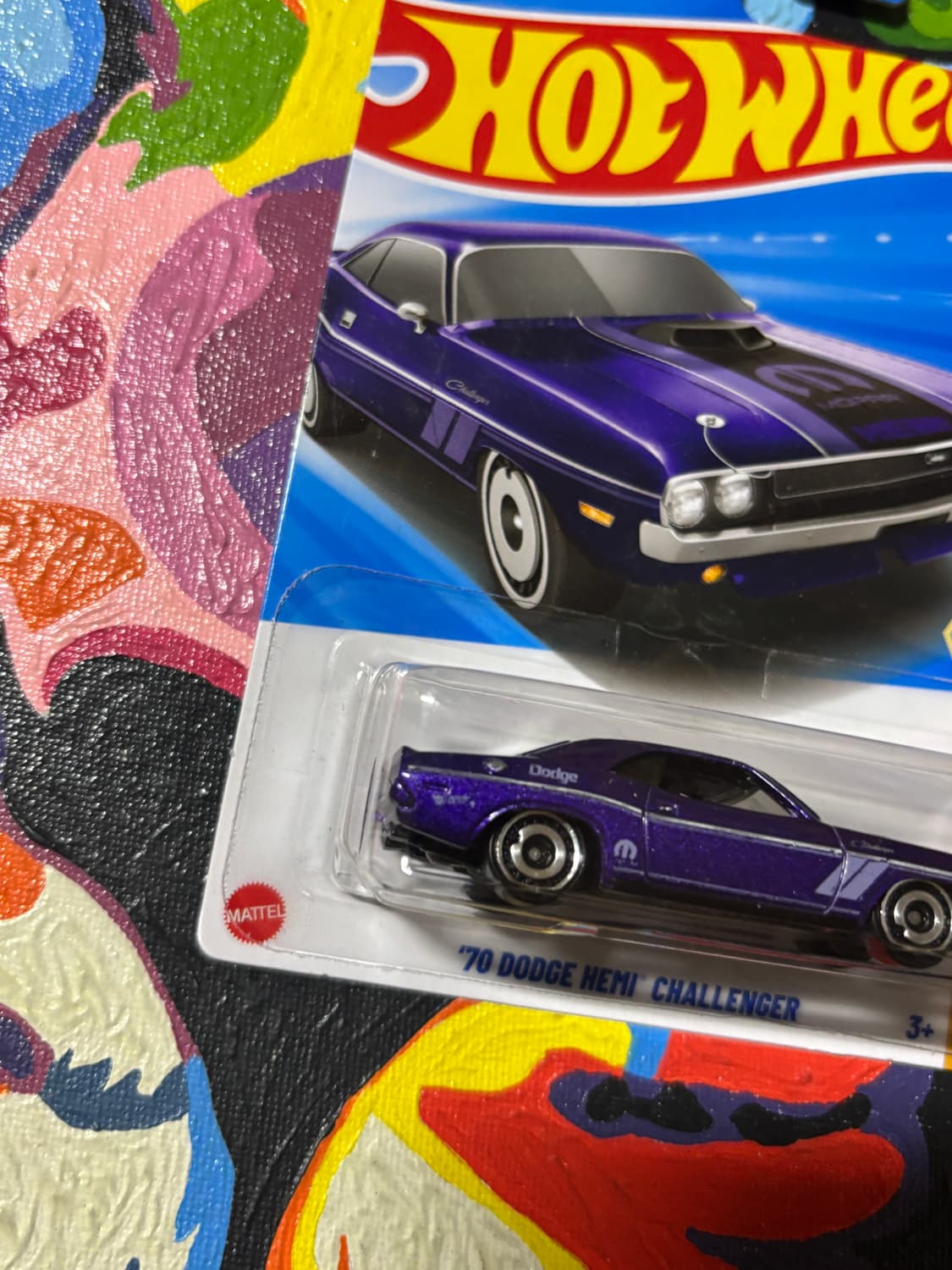 미개봉) 70 닷지 챌린저 다이캐스트 핫휠 머슬카 인테리어 소품 상품이미지4