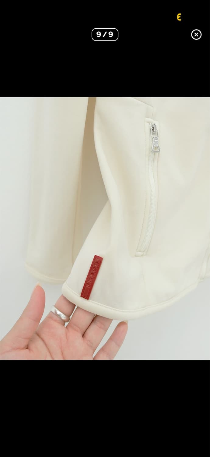 PRADA SPORTS sporty line zip-up 상품이미지5