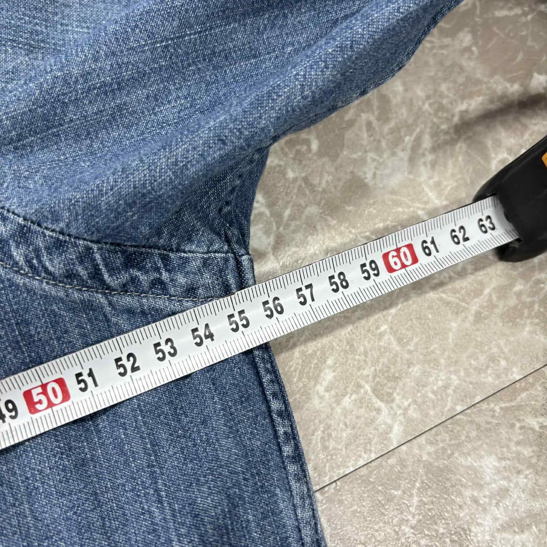 폴로 랄프로렌 신형 샴브레이 맨즈라인 클래식핏 셔츠(M) 상품이미지6