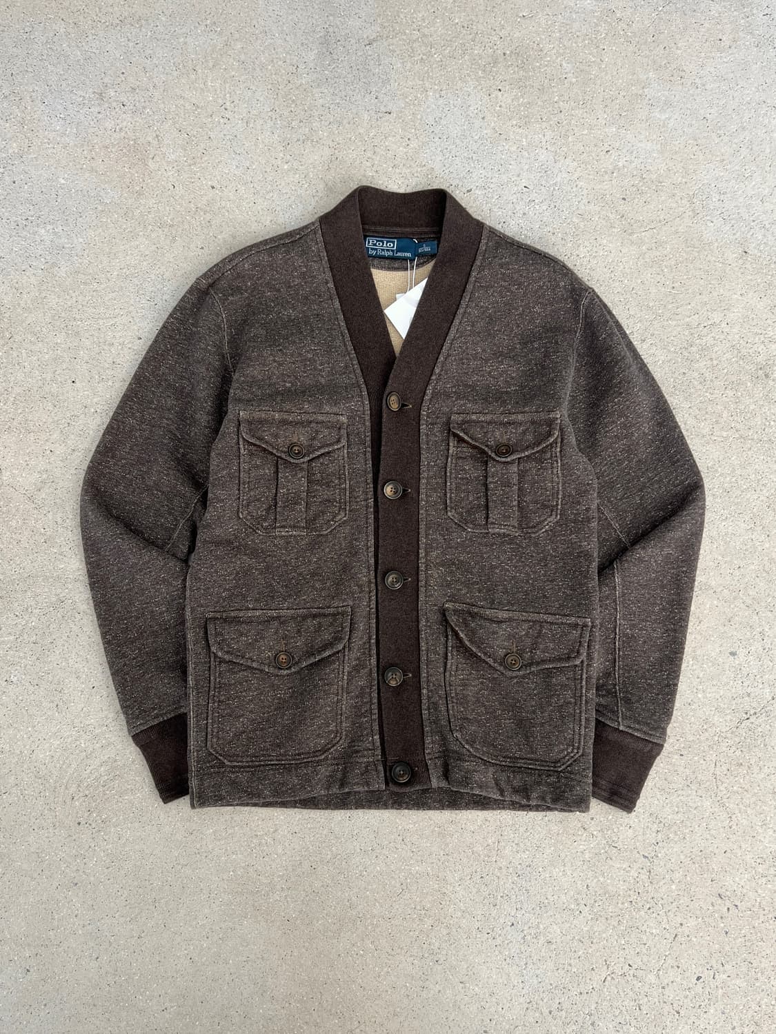 폴로 랄프로렌 멀티포켓 배색 가디건 상품이미지1