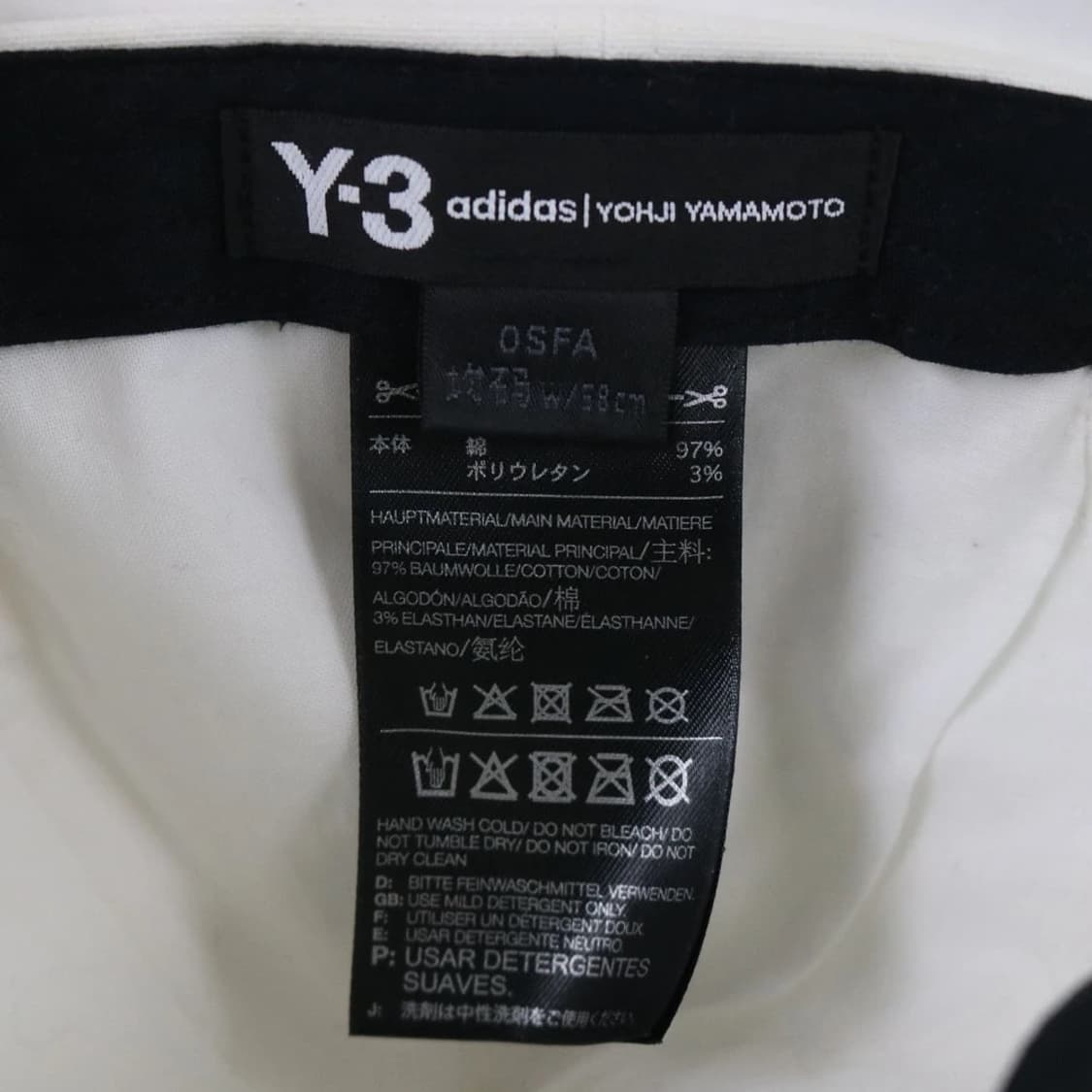 Y-3 YOHJI YAMAMOTO 캡모자 상품이미지7