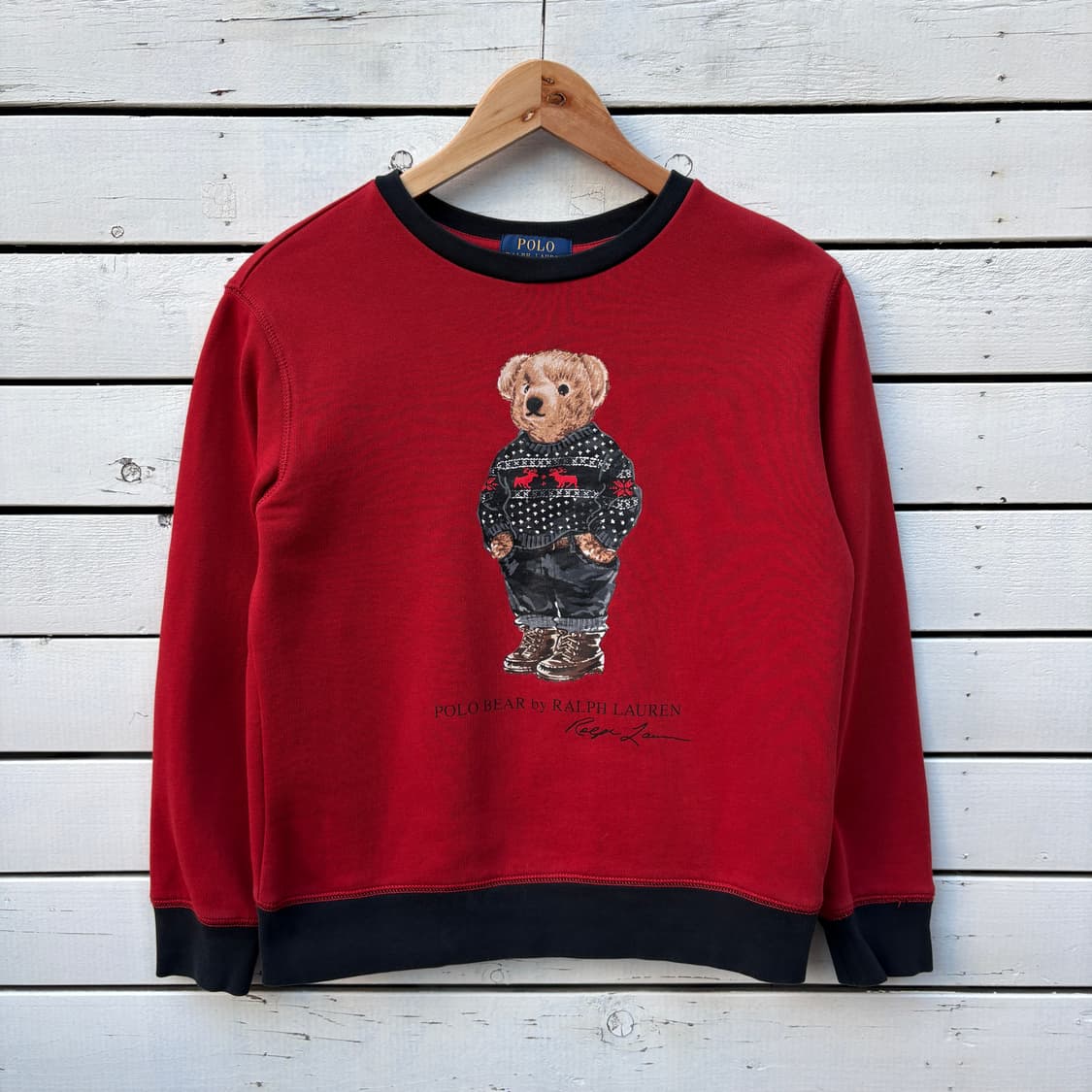 Polo 폴로 베어 곰돌이 맨투맨 상품이미지1