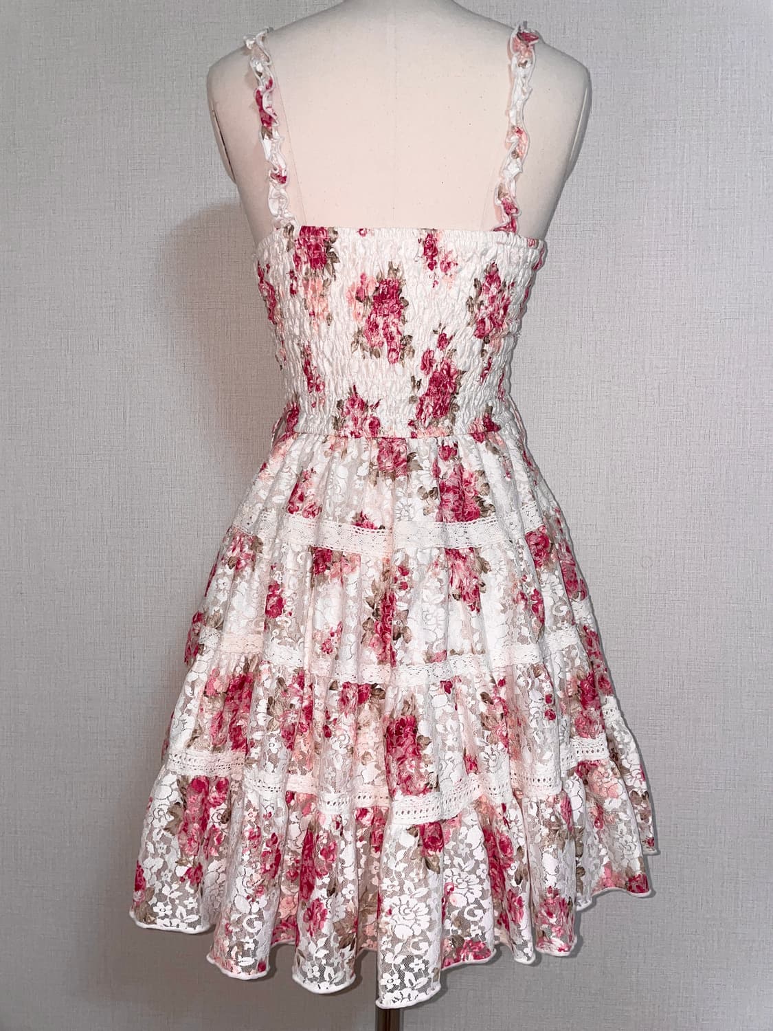 리즈리사 플로럴 패턴 원피스 히메갸루 상품이미지3