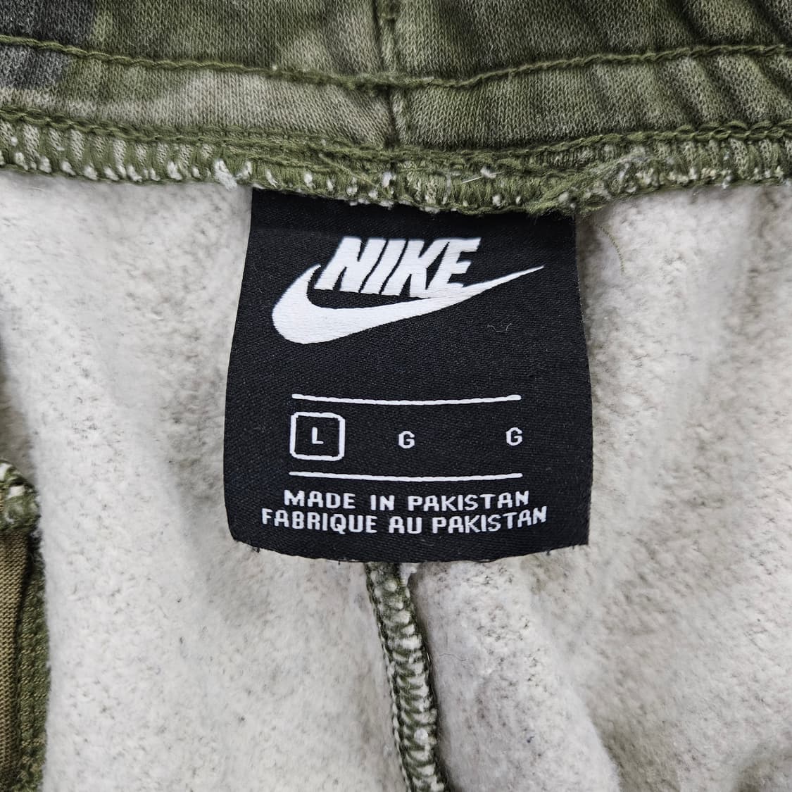 [L] 나이키 클럽 카모 플리스 조거 팬츠 0114YH1 상품이미지2