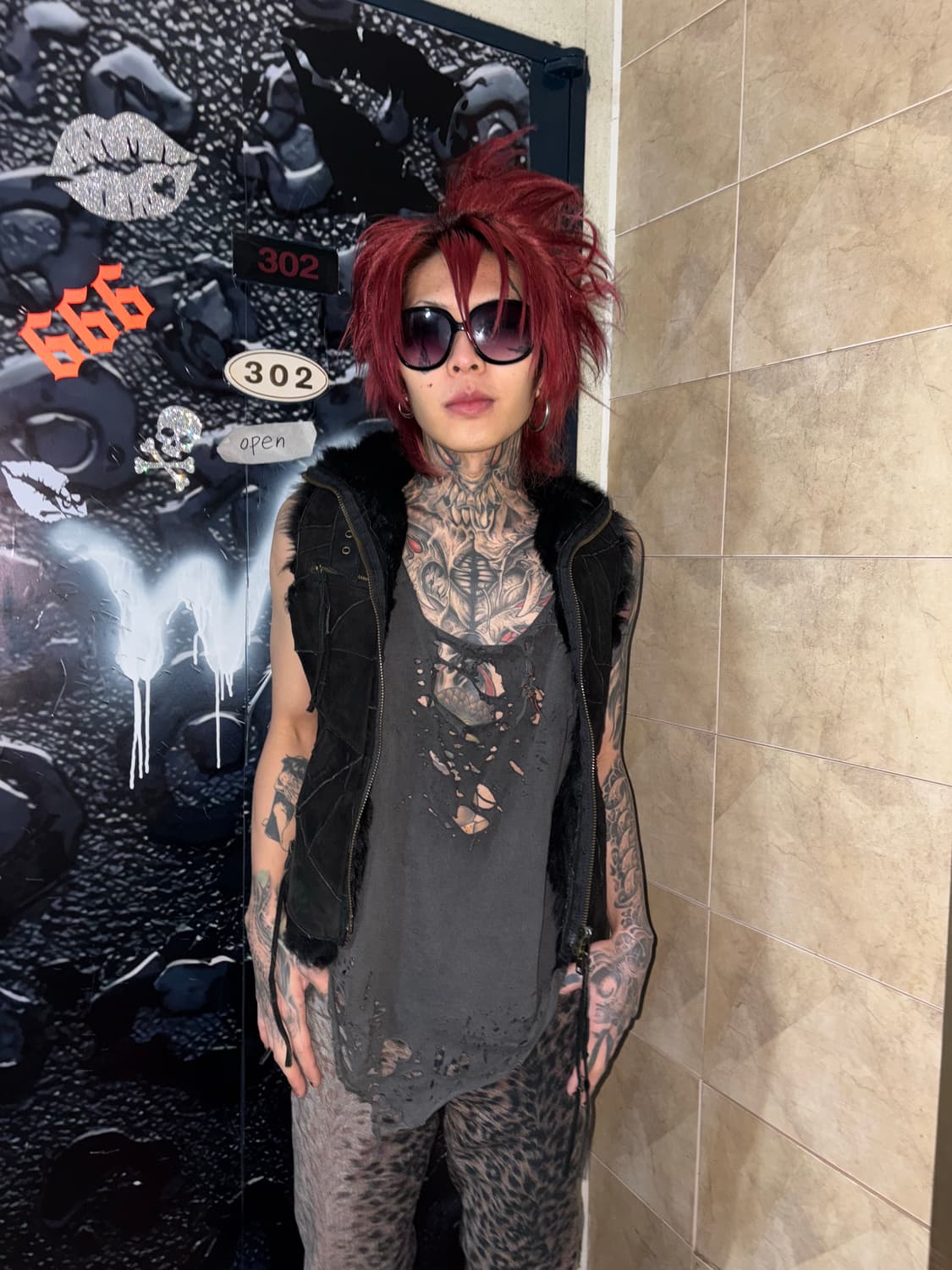 Vkei suede vest 상품이미지2