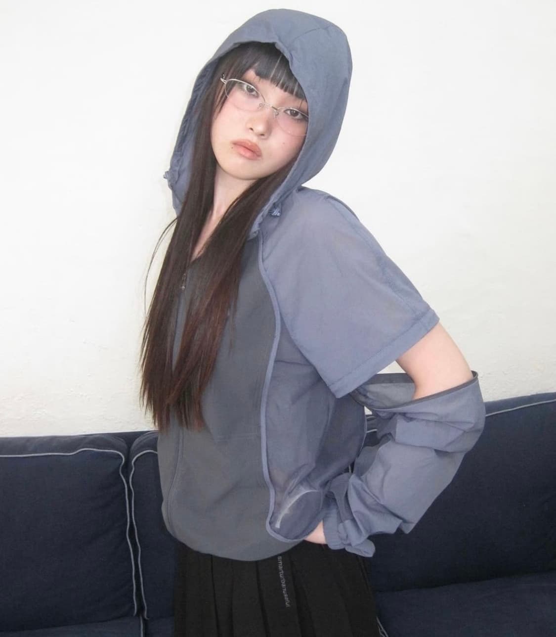 스마트어반유즈풀 시나모롤 윈드브레이커 상품이미지2