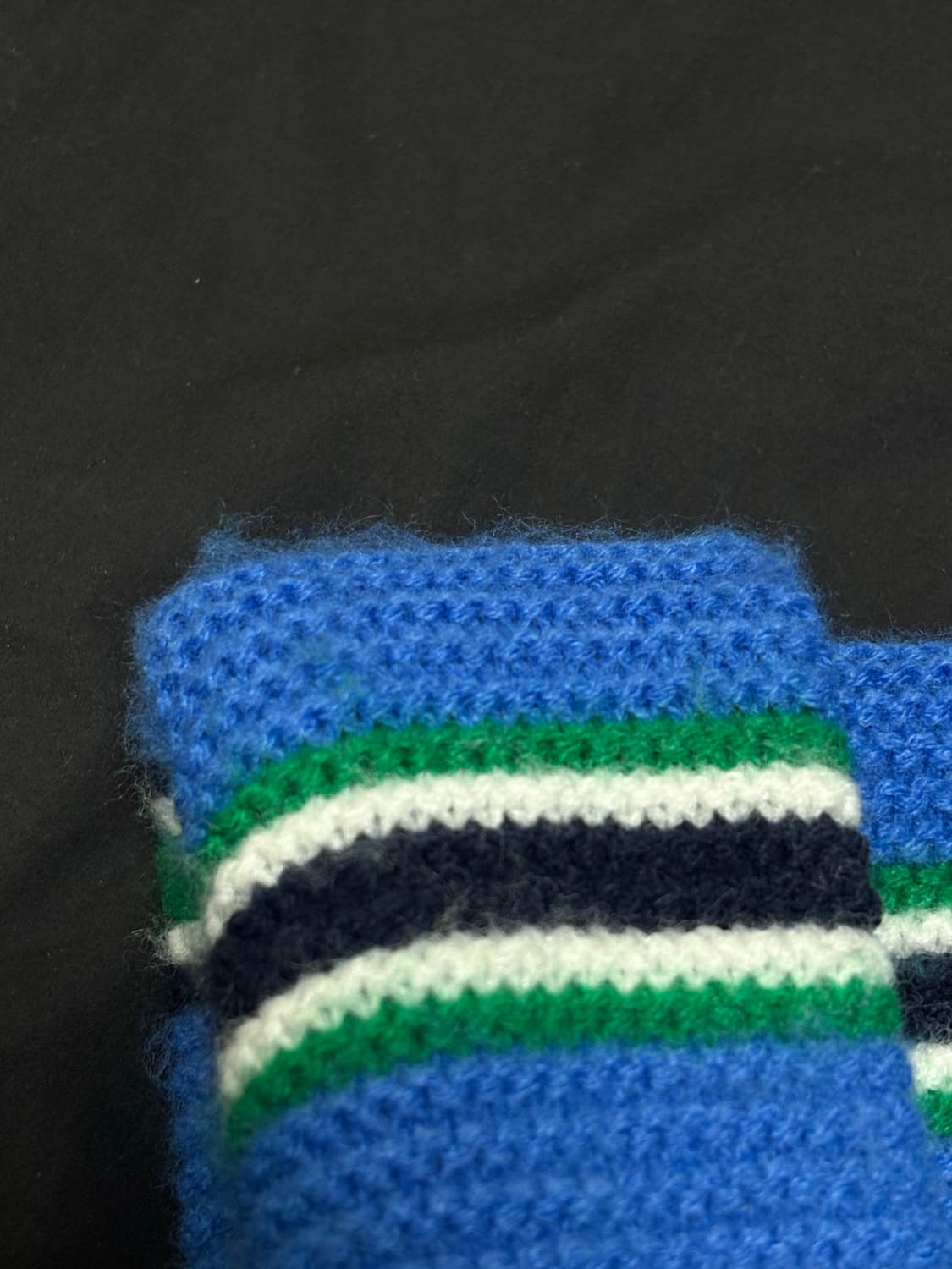 스투시 버티컬 스트라이프 비니 판매합니다. 상품이미지4