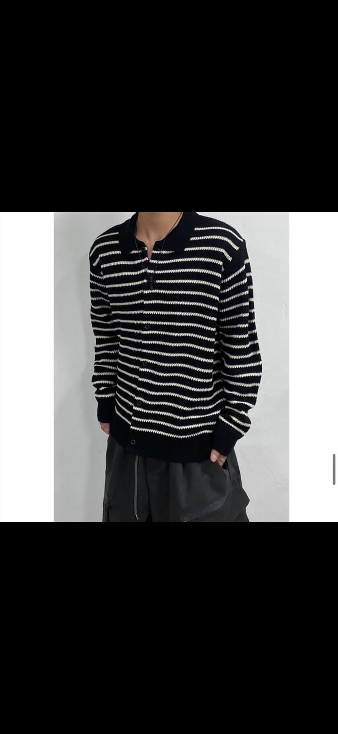 릿니즈 단가라 니트 가디건 M 상품이미지4