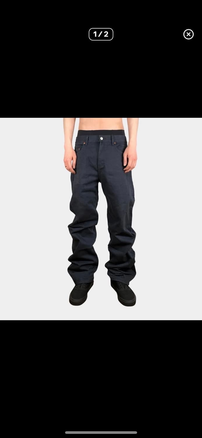 언더커버 파우치 데님 상품이미지1