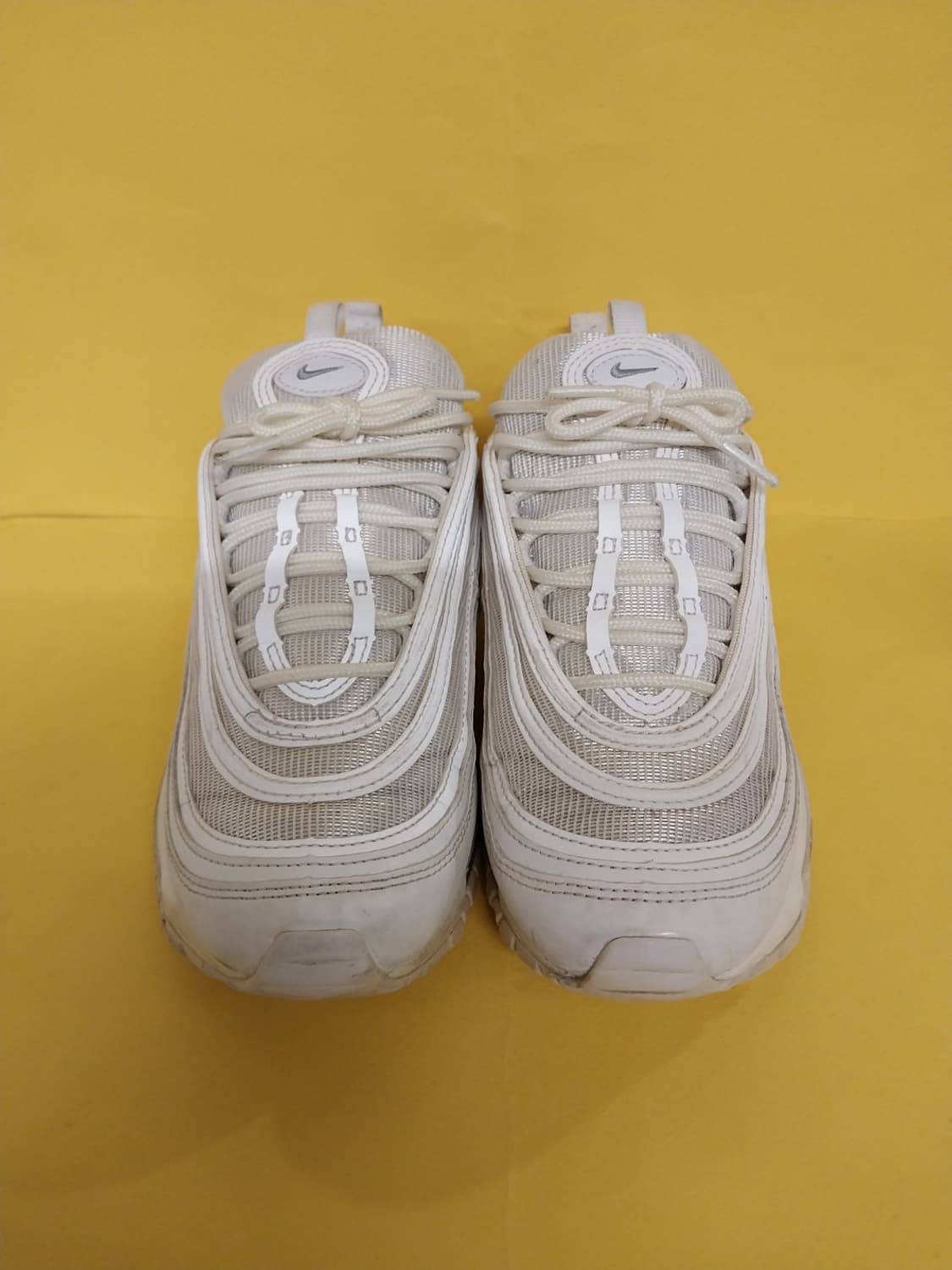 남성 나이키 에어맥스 97 트리플화이트 운동화 (255) 상품이미지2