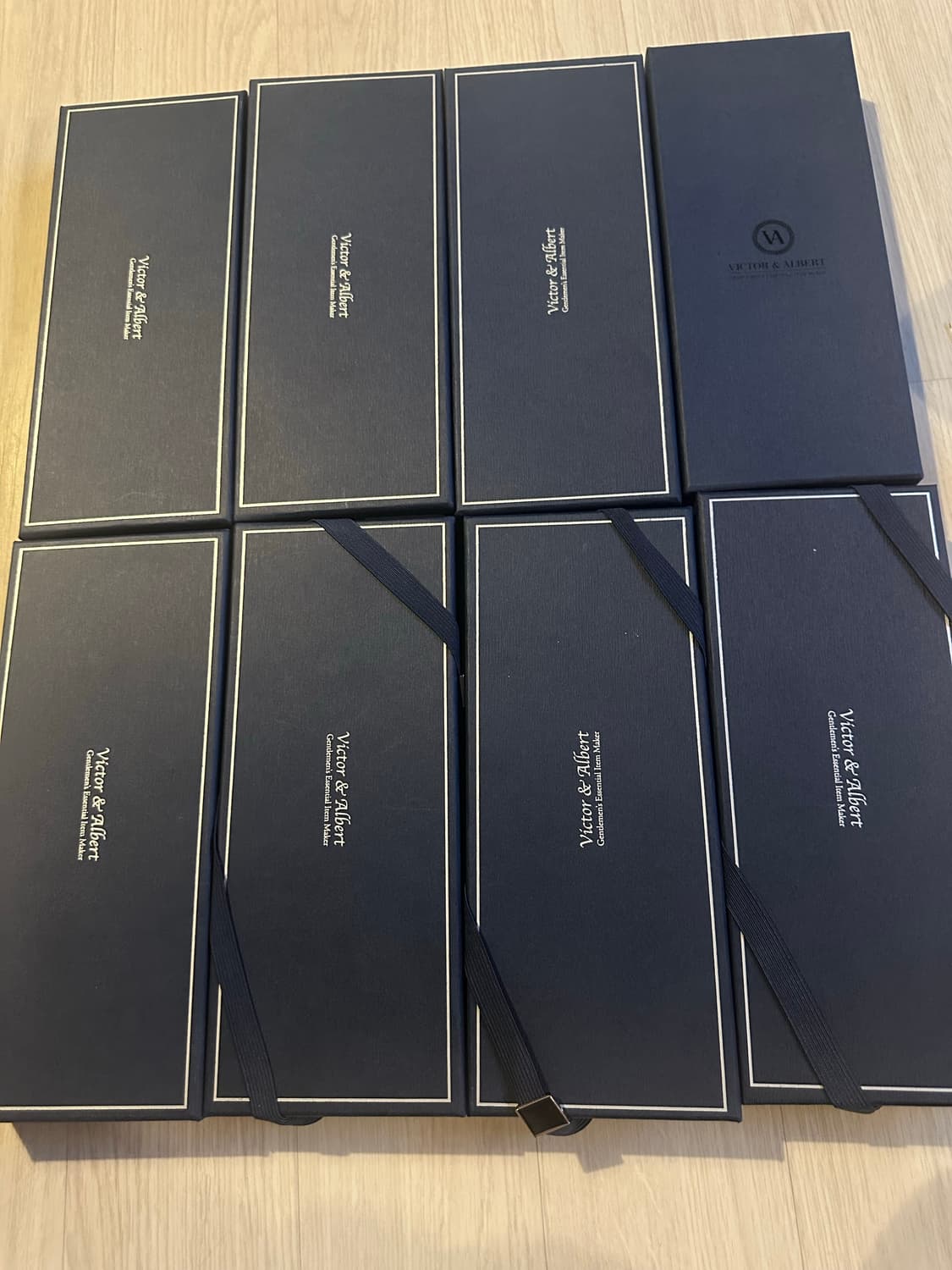 Victor & Albert 넥타이 새제품 8 개 일괄 상품이미지1