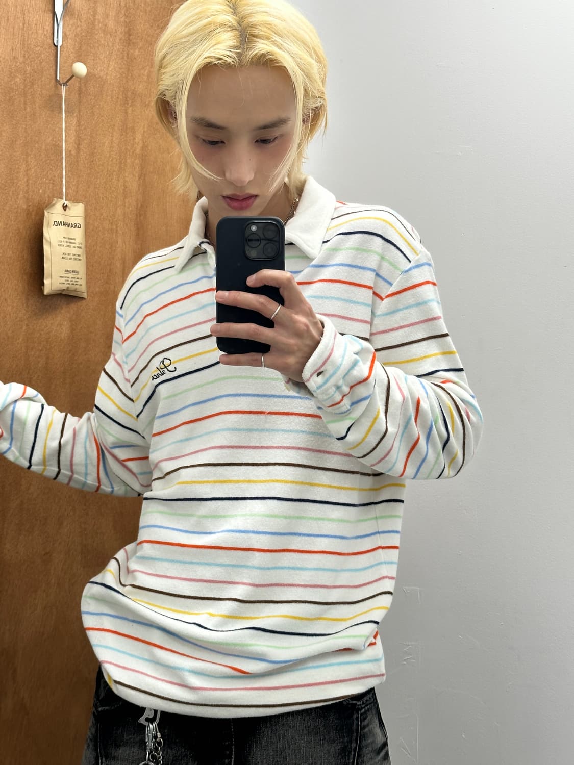 PALACE Multi Stripe Terry Polo Shirt 상품이미지1