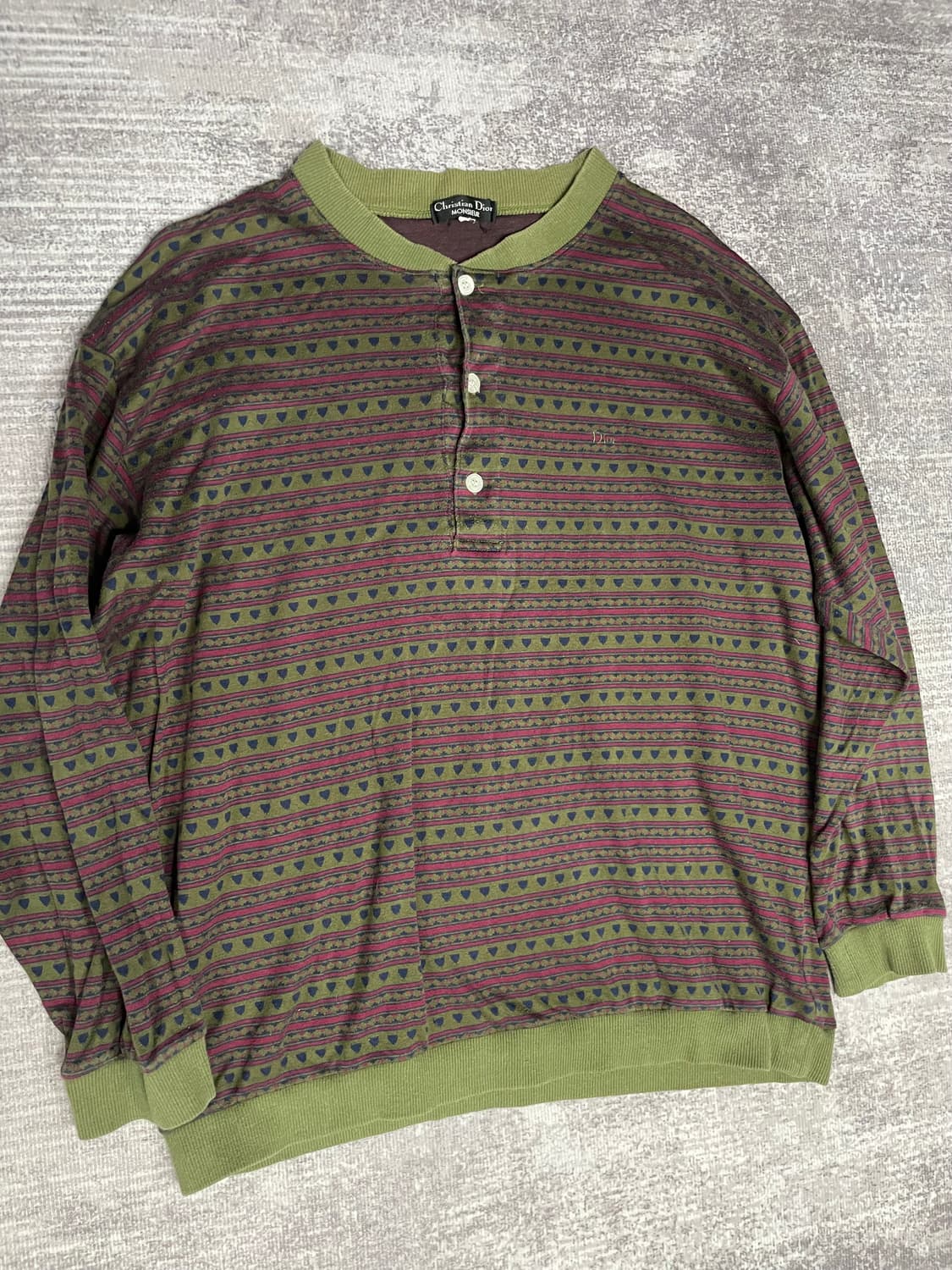 90s vintage Dior 헨리넥 상품이미지2