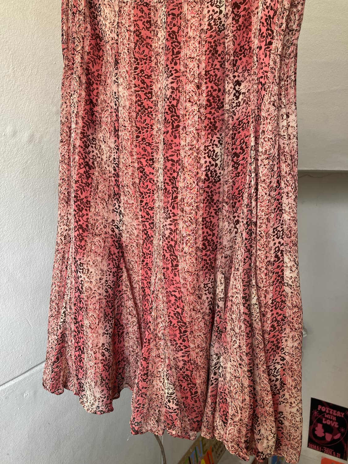 레이온 100% 플레어 패턴 스커트 상품이미지3