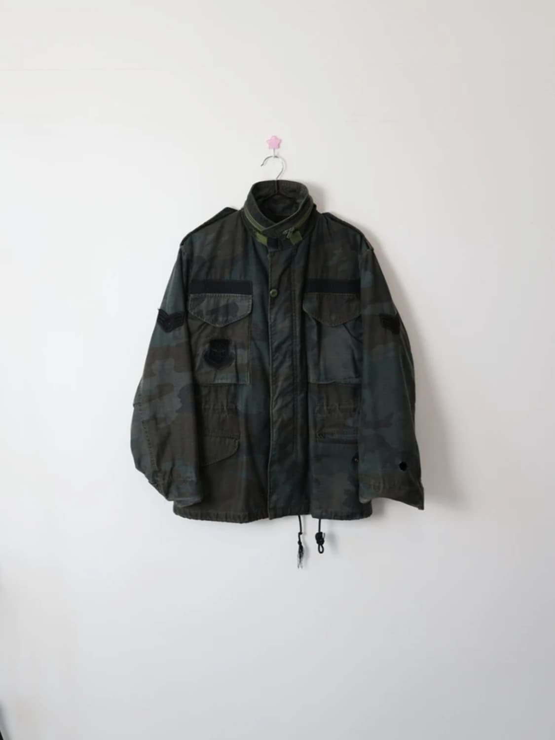 Vintage M-65 Style Woodland Field Jacket 상품이미지3