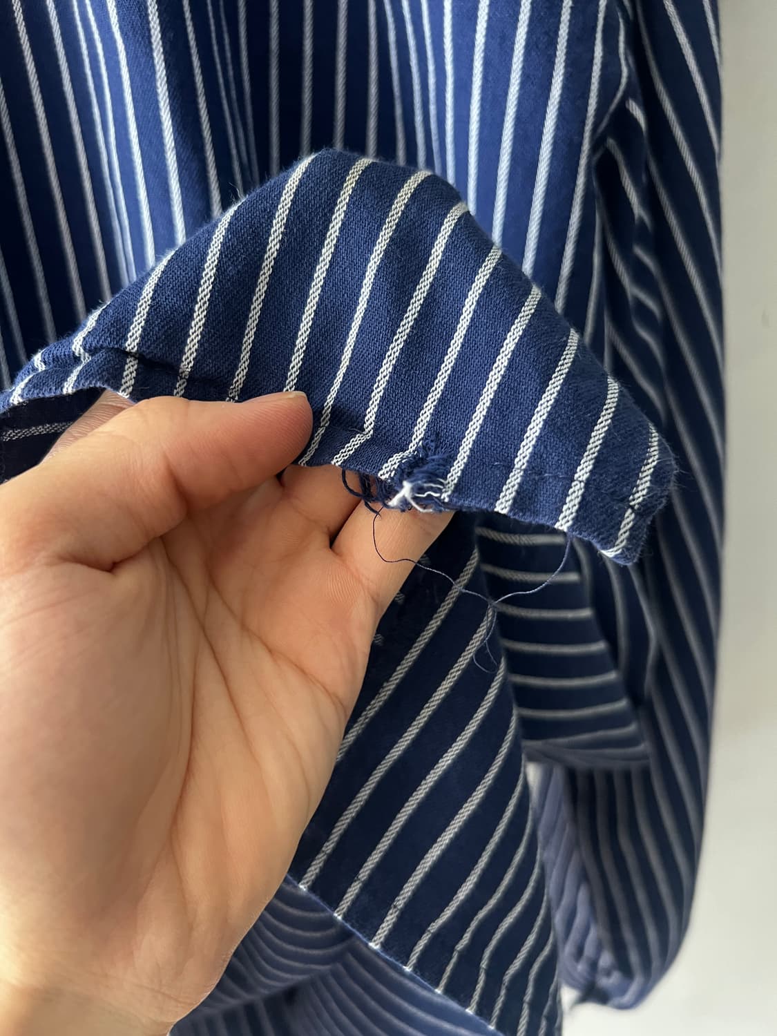 [2XL]80's 프렌치 빈티지 와바시 헨리넥 셔츠 상품이미지7