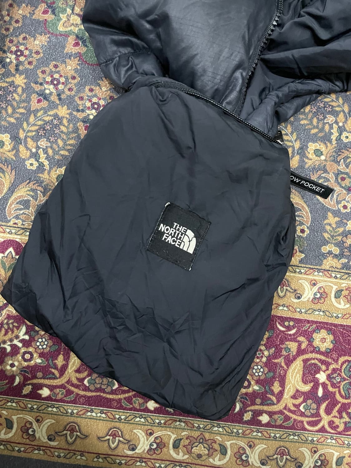 (빈티지)90‘s The North Face 노스페이스 눕시 패커블 패딩 상품이미지9