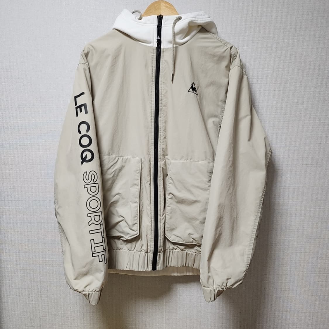 [100] 르꼬끄 양면 바람막이 후드티 상품이미지1