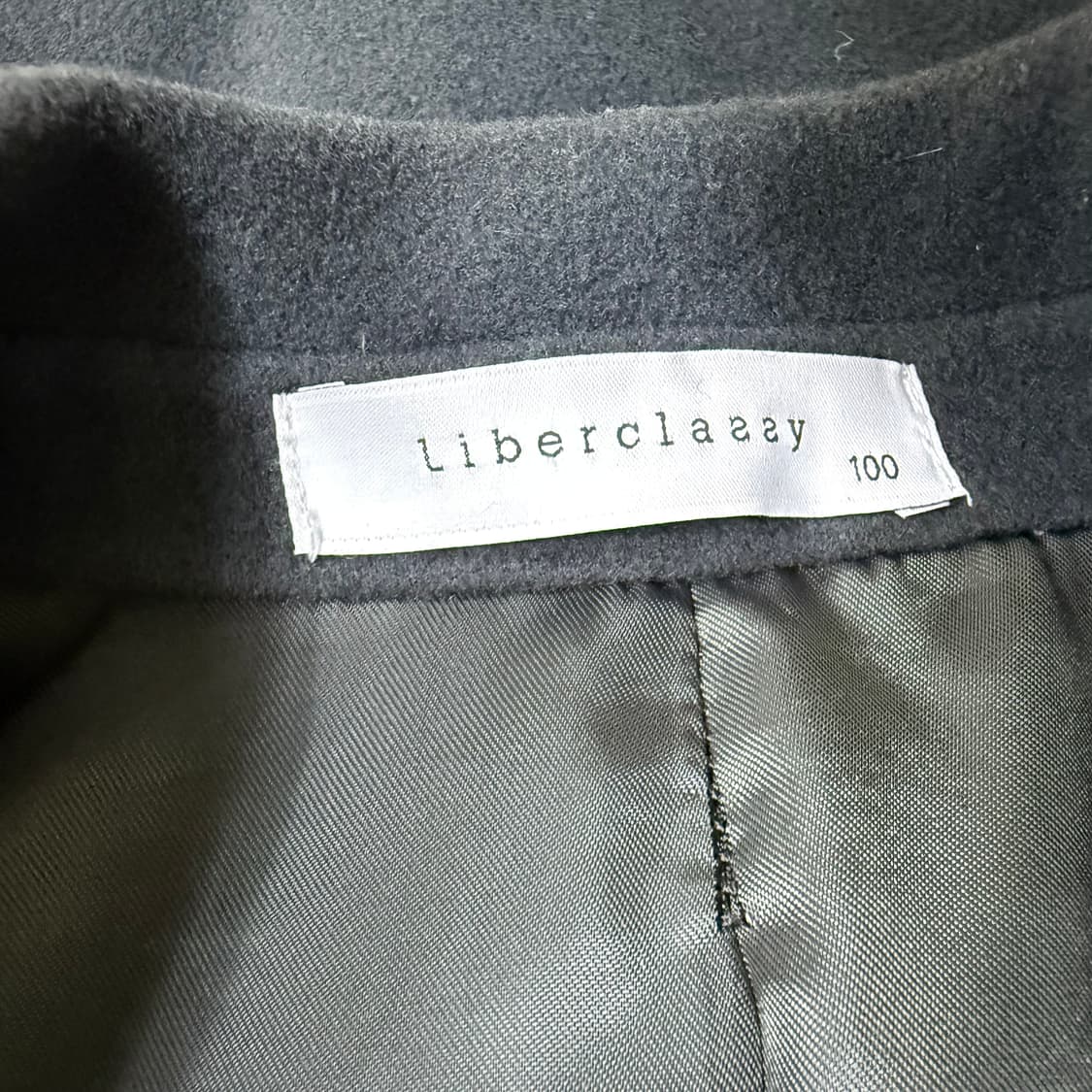 100 리버클래시 차콜 롱 코트 0319T 상품이미지3