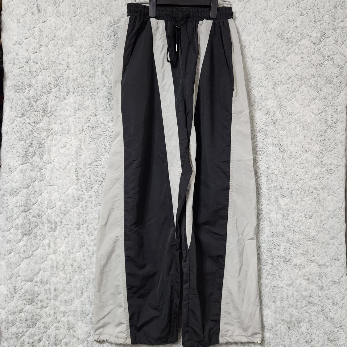 H241 [F] Pulse 배색 나일론 스트링 바지 상품이미지1