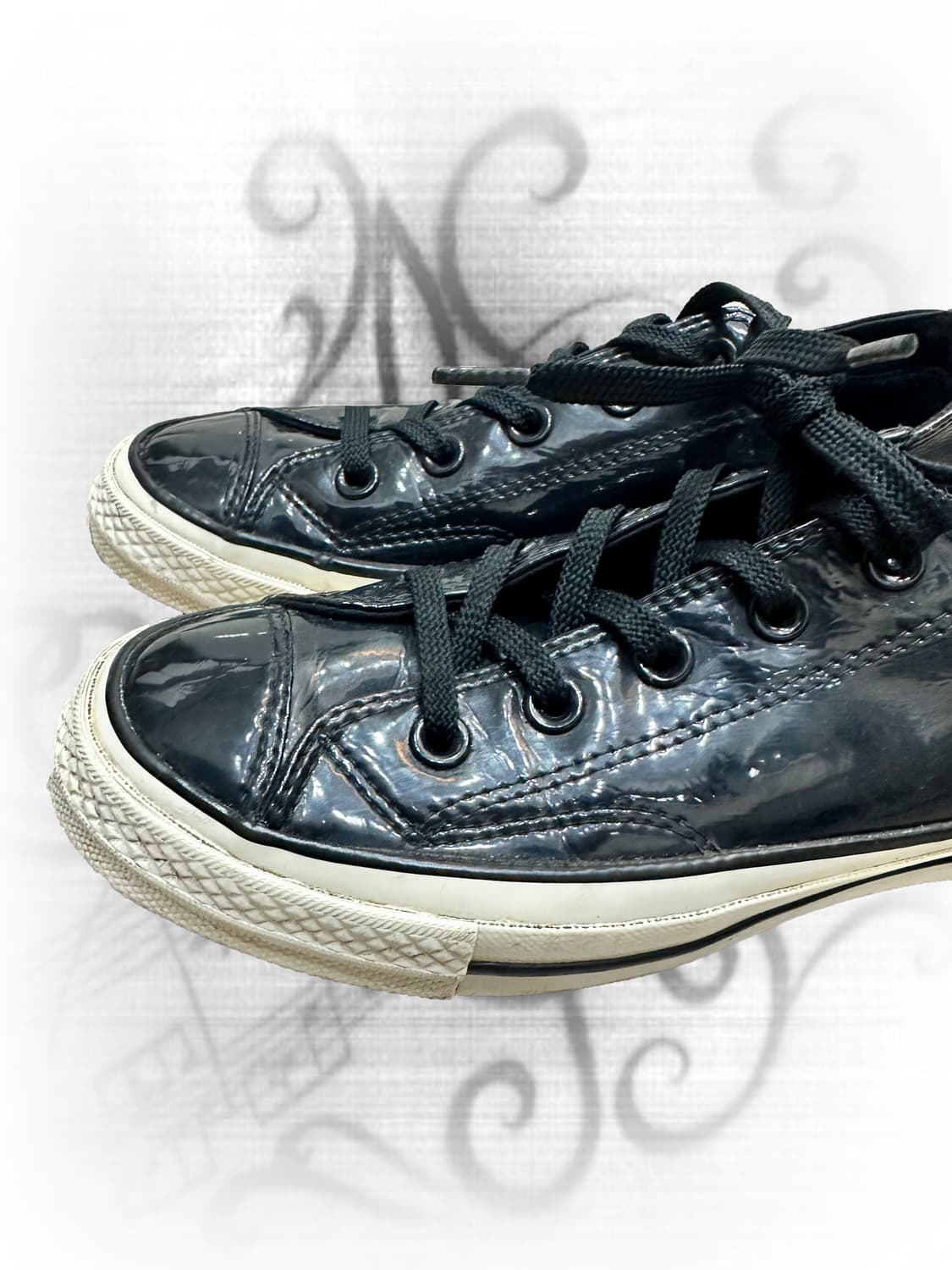 컨버스 블랙 유광 225 상품이미지4