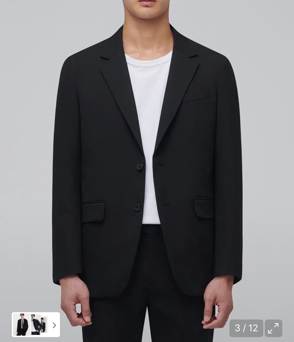 무탠다드 릴렉스드 베이식 블레이져 XL 상품이미지2