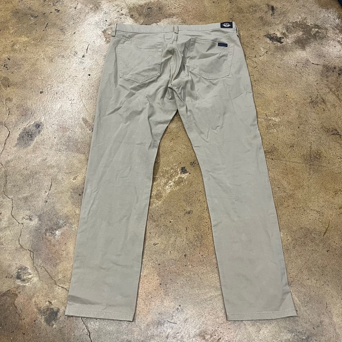 [정품] 다커스 슬림핏 베이지색 바지 b10 상품이미지3