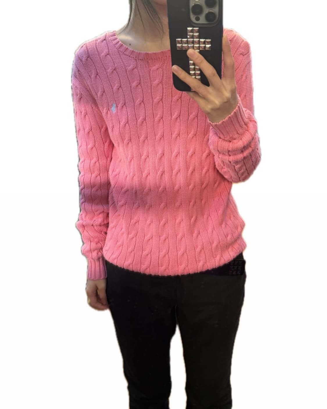 폴로랄프로렌 핑크 니트 상품이미지1