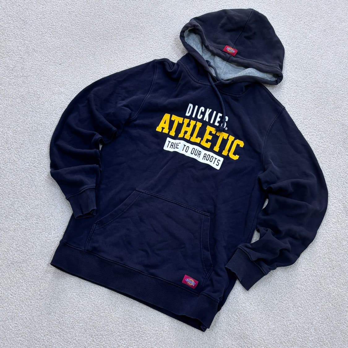 L 디키즈 네이비 애슬레틱 후드 티셔츠  0427E 상품이미지1