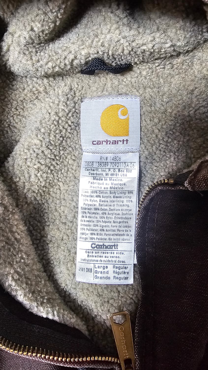 칼하트 시에라 J141 DKB  L 사이즈 판매합니다 상품이미지9