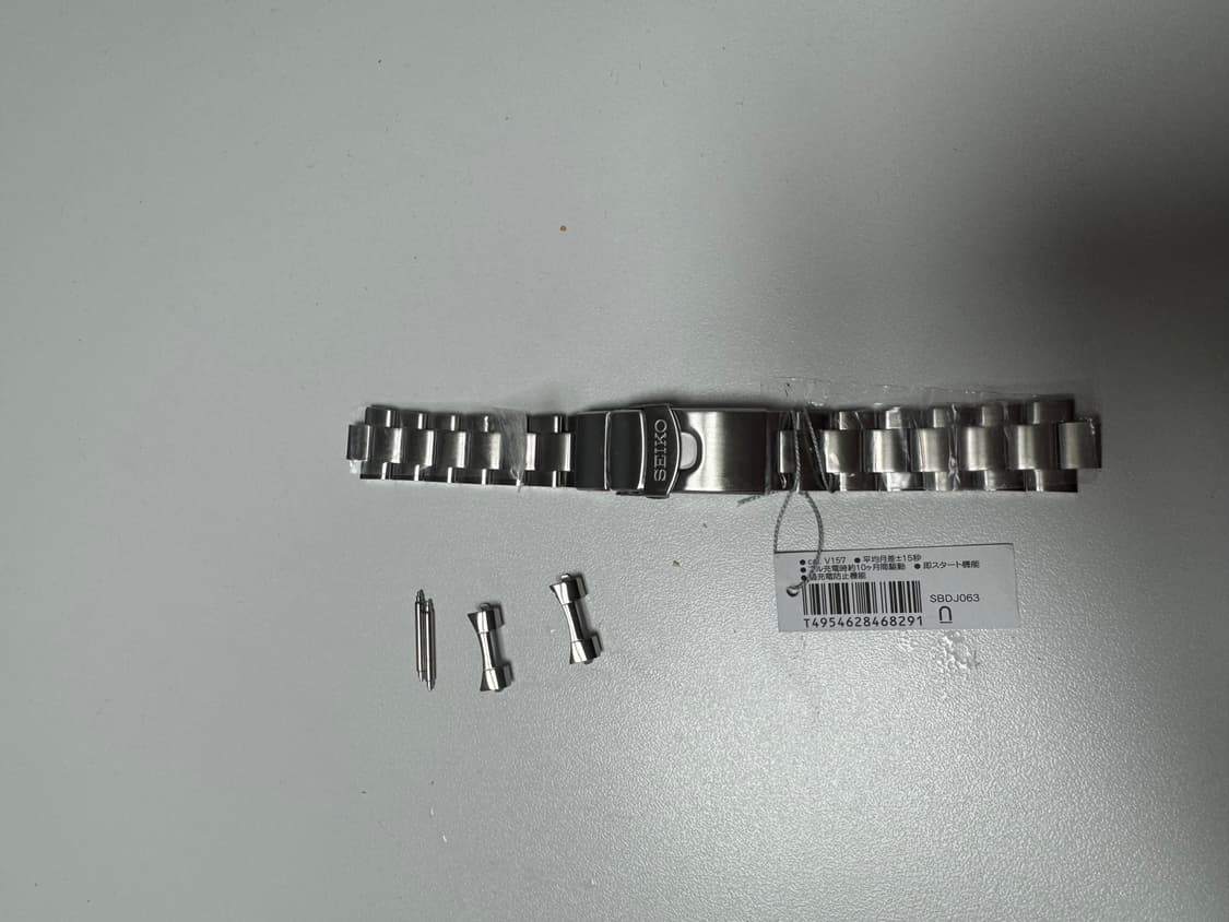 세이코 20mm 정품 브레이슬릿 새상품 sne 다이버 터틀 스모 상품이미지1