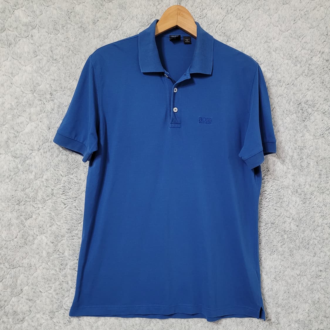 G679 [XL] 휴고보스 피마코튼  반팔 카라티 상품이미지1