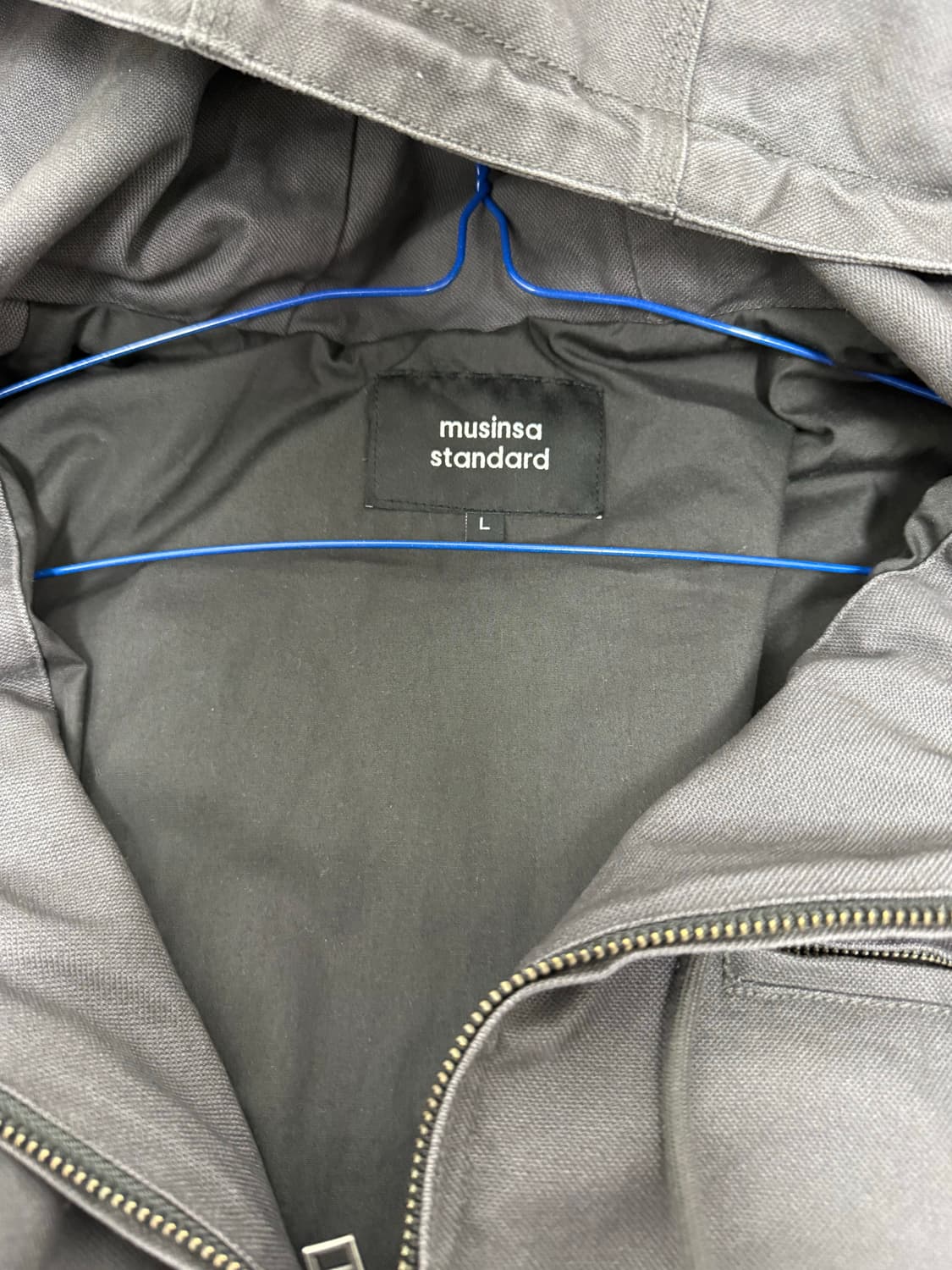 무신사 스탠다드 피그먼트 캔버스 후드 워크 자켓 상품이미지3