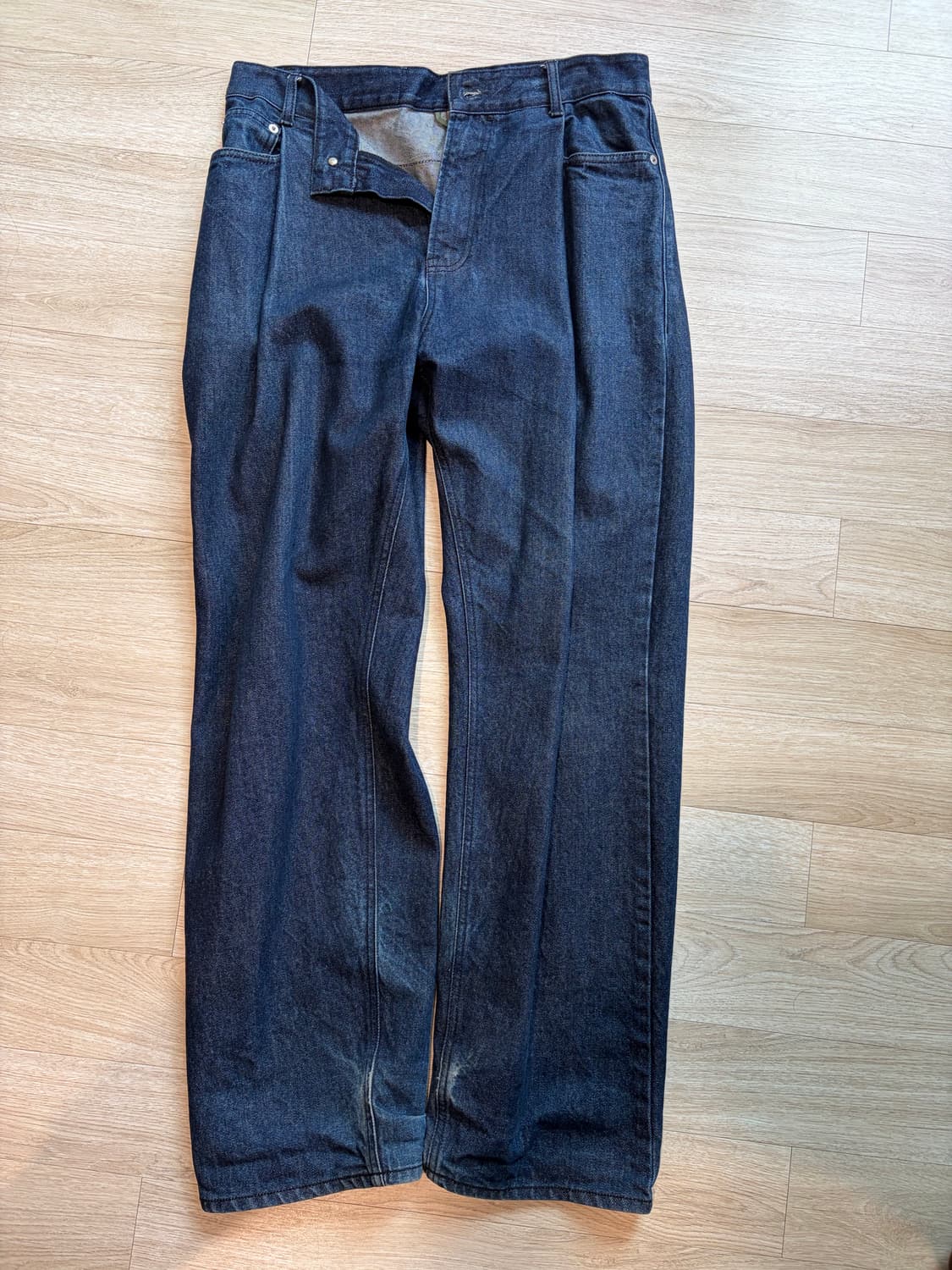 언어펙티드 윈턱 데님 팬츠 m 상품이미지1