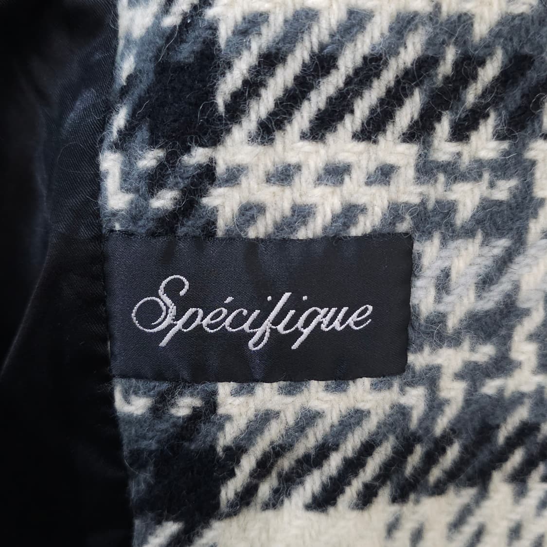 프랑스 빈티지 트위드울 오버핏 더블코트- 우먼프리 상품이미지9