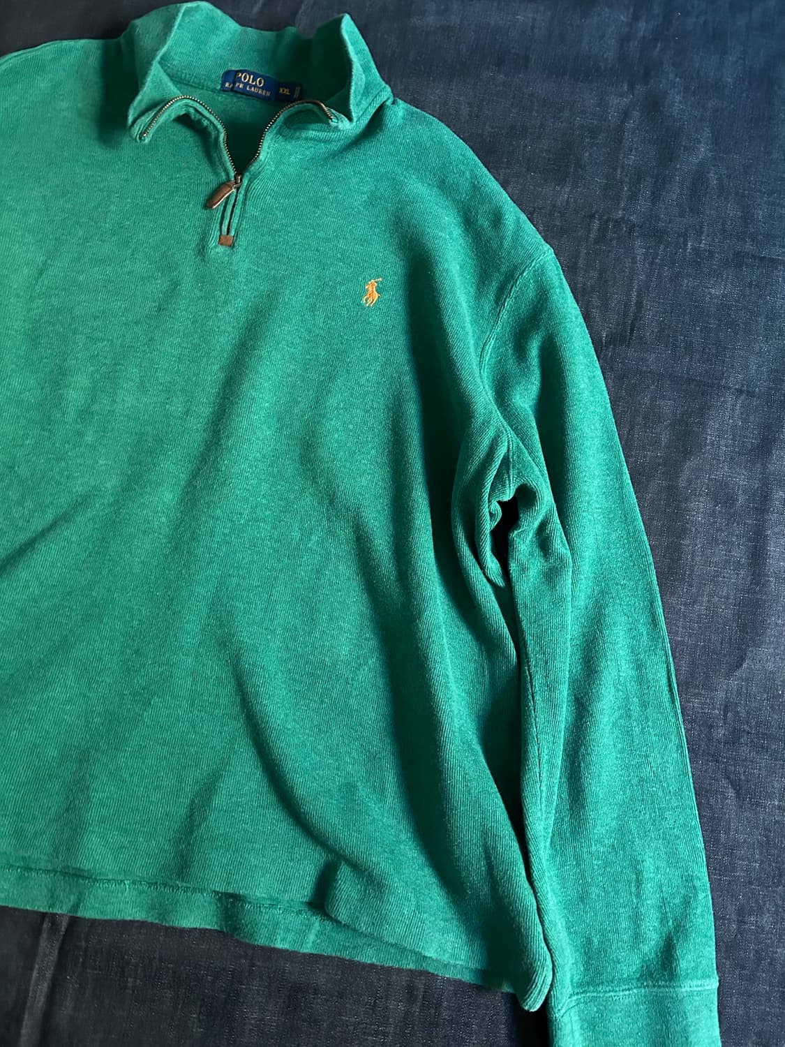 폴로랄프로렌 1/4 쿼터 집업 코튼 니트 상품이미지4